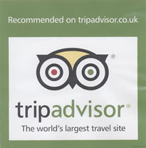 aanbevolen door tripadvisor